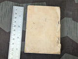 Wehrmacht 1945 Merkbuch Pocket Calendar Book AS-IS