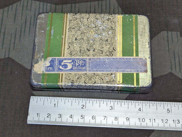 Reemtsma Ova Cigarette Silver Tin
