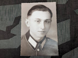 German Soldier Studio Portrait Post Card