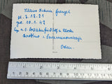 German Soldier Studio Portrait Post Card