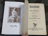 Water Damaged Mein Kampf 1934