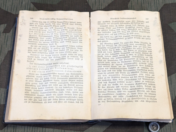 Water Damaged Mein Kampf 1934