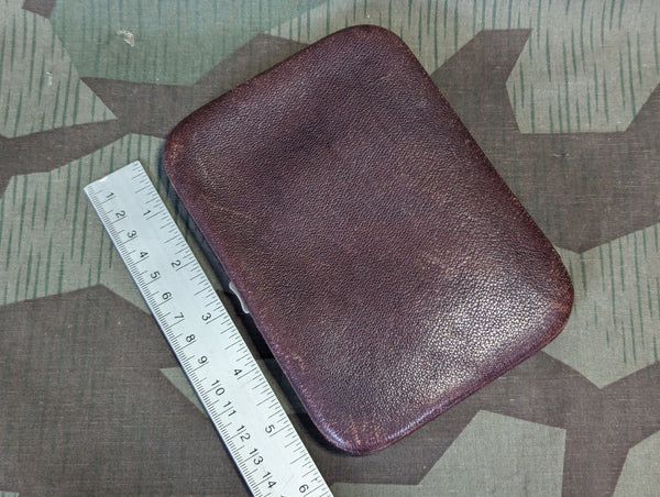 Leather Cigar Case With Cutter and One Very Tired Cigar
