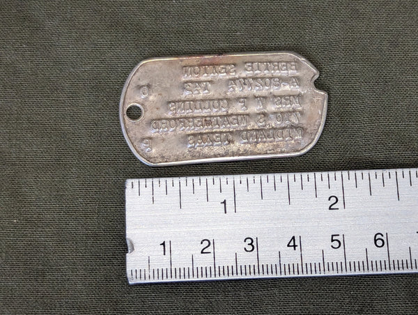 Bertie Sexton WAC Dogtag (Aviation Cadet)