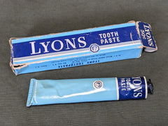 Lyons Toothpaste Full in Box