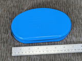 East German Blue Bread Container