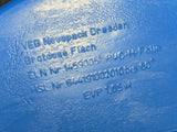 East German Blue Bread Container