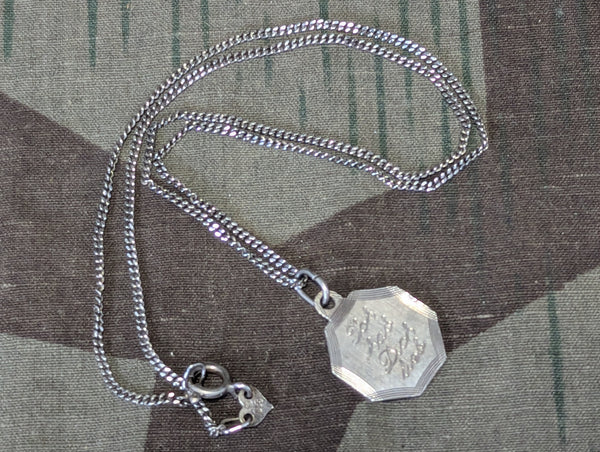 "Ich Hab Dich Lieb" Necklace 835 Silver
