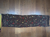 German Forest Animal / Hunting Novelty Print Scarf