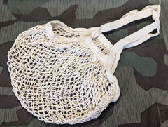 White Cotton Net Shopping Bag Einkaufnetz