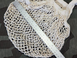 White Cotton Net Shopping Bag Einkaufnetz