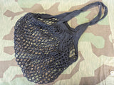 Black Cotton Net Shopping Bag Einkaufnetz