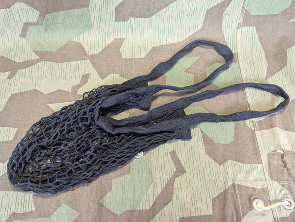 Black Cotton Net Shopping Bag Einkaufnetz