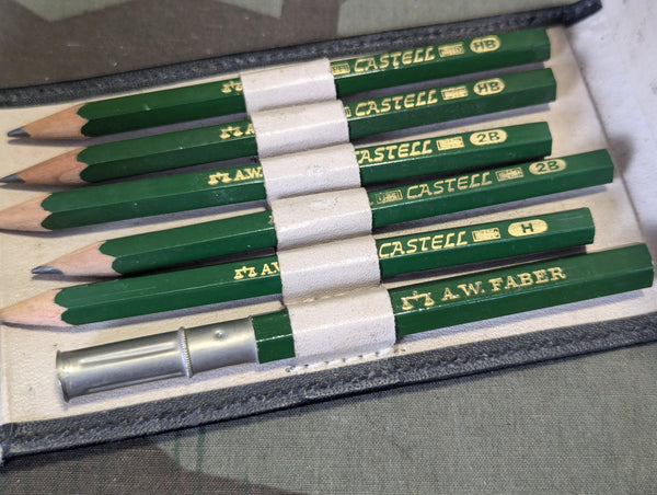 Faber Castell Pencil Case and Pencils