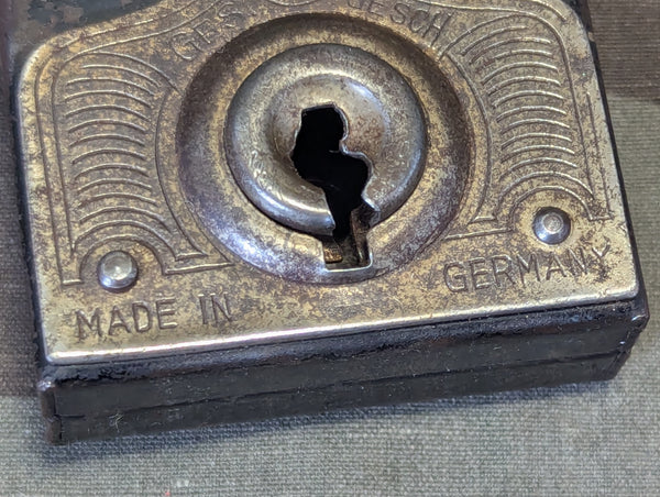 German Lock GES GESCH with 1 Key