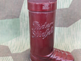 Puder Stiefel Bakelite Boot Powder Container Pudan