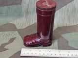 Puder Stiefel Bakelite Boot Powder Container Pudan