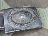 1941 De-Nazified Steel Luftwaffe Belt Buckle