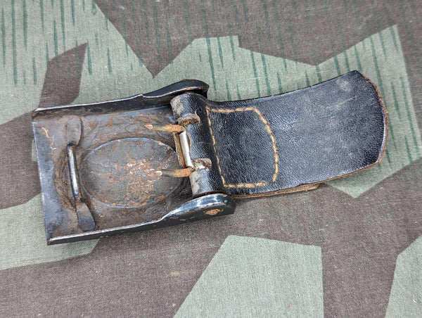 1941 De-Nazified Steel Luftwaffe Belt Buckle