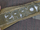 Original Afrika Korps Cuff Title