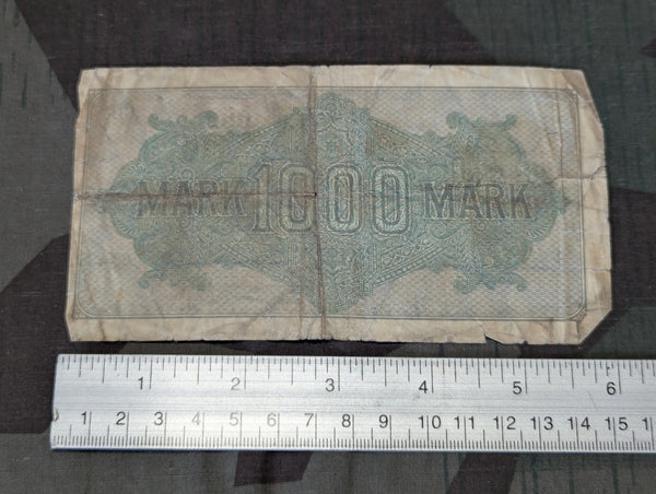 Reichsbanknote 1000 Marks (1920s Inflation Money)