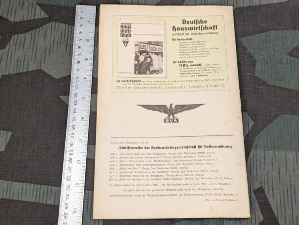 Deutschen Frauenwerk Fresh Food Recipe Book