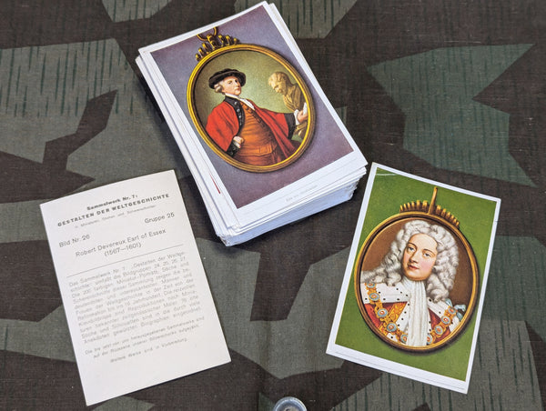 Cigarette Cards Gestalten Der Weltgeschichte Lot (100+)