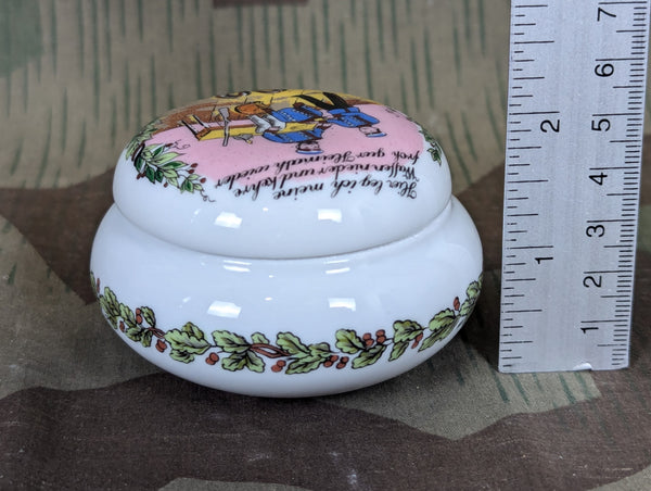 Reproduction Small Soldier's Porcelain Keepsake Box