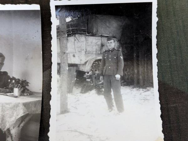 Lot of 5 German Soldier Photos