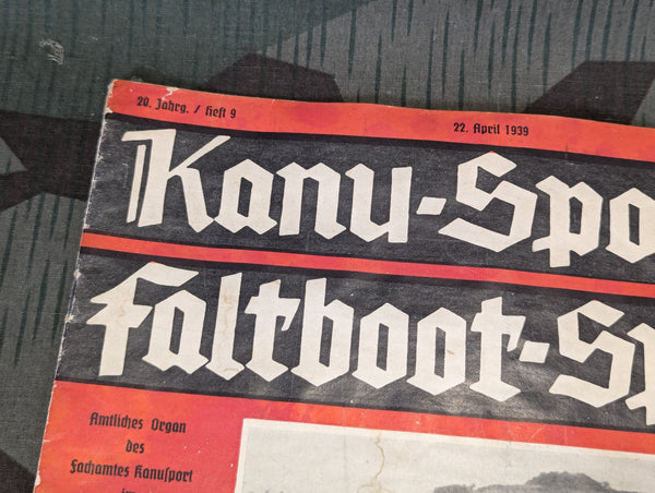 Canoe Sport Magazine 22 April 1939