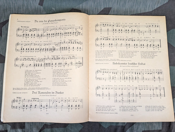Neue Soldatenlieder Soldier's Song Book for Accordion