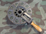 Large Wehrmacht Cable Reel 1940 with 2 Strand Wire