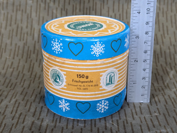 1968 East German Lebkuchen Container Karl Marx Stadt
