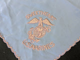 US Marines Sweetheart Hankie