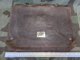 Pre-War German Roll-Up Briefcase w/ Key