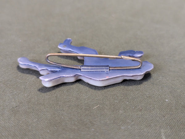 Celluloid US Soldier Pin