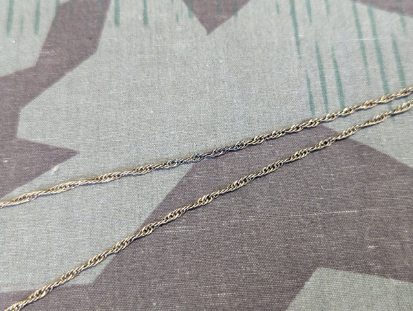 German Soldier Sweetheart Photo Necklace