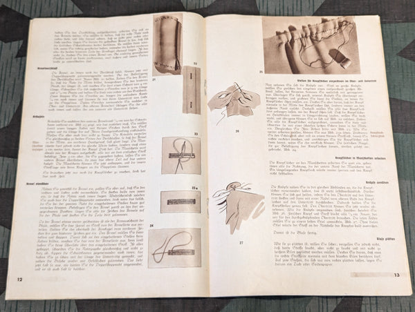 Gut Nähen für den Hausgebrauch Sewing Book Deutschen Frauenwerk