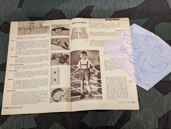 Gut Nähen für den Hausgebrauch Sewing Book Deutschen Frauenwerk