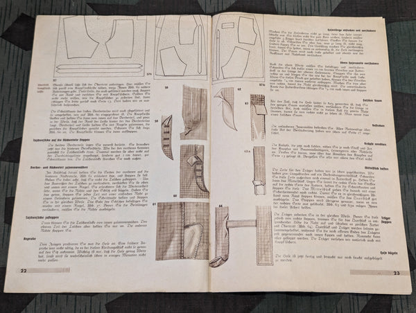 Gut Nähen für den Hausgebrauch Sewing Book Deutschen Frauenwerk