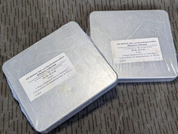 East German Rations Kekskomprimat in Tin Unopened