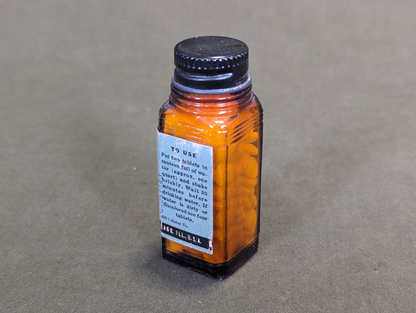 Water Purification Tablets for Canteens