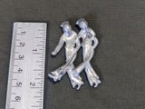 Rhinestone Navy Sailor Pin