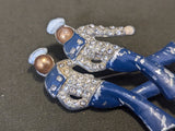 Rhinestone Navy Sailor Pin
