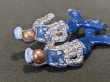 Rhinestone Navy Sailor Pin