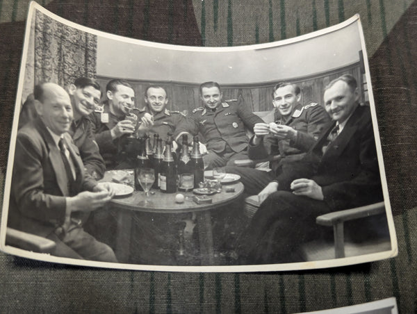 Lot of 5 Luftwaffe Pictures Kitchen and Drinking