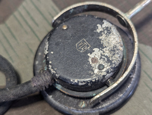 German Civilian Type Headset AS-IS WORKING