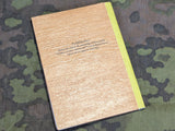 SS Soldbuch Late War (with Space for Photo)
