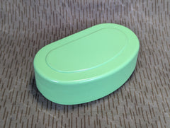 East German Green Bread Container