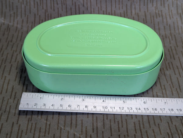 East German Green Bread Container